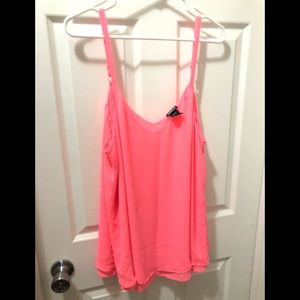 Hot Pink dressy tank size 1